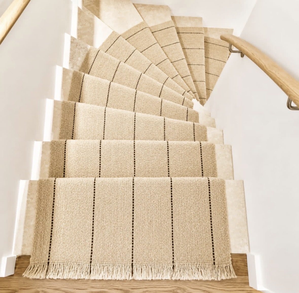 Cream, vertical stripe